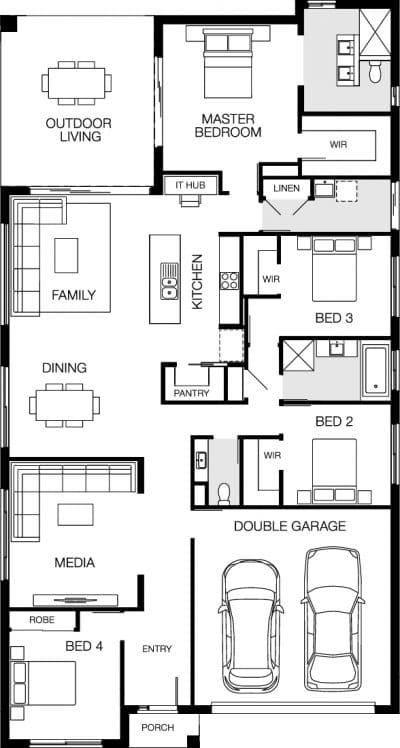 Noosa 27 Rhg Floorplan