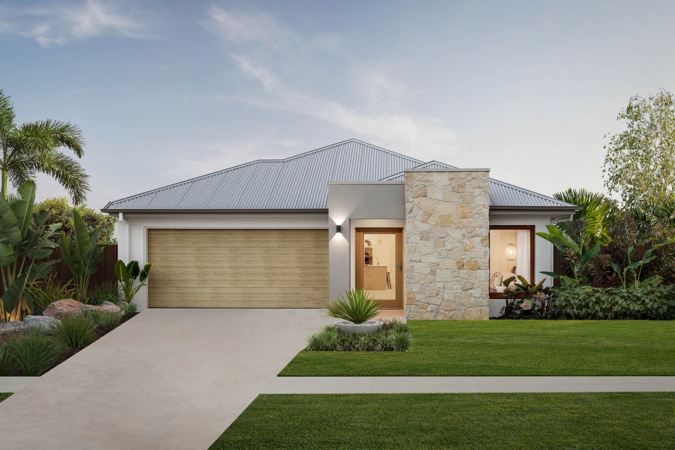 Noosaville Series - single storey house design by Coral Homes