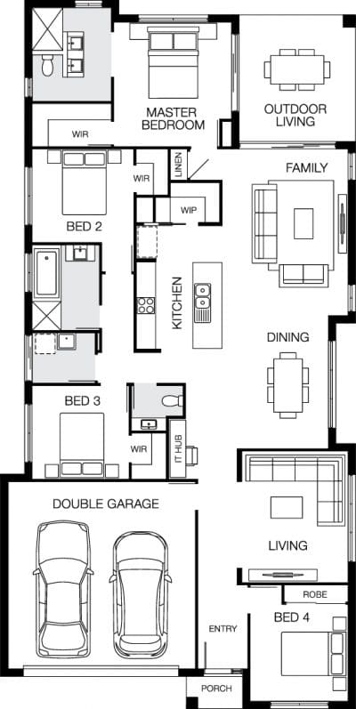 Noosaville 23 Lhg Floorplan