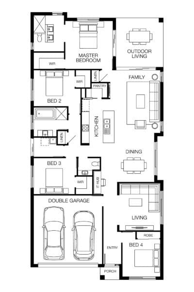 Noosaville 23 S Lhg Floorplan