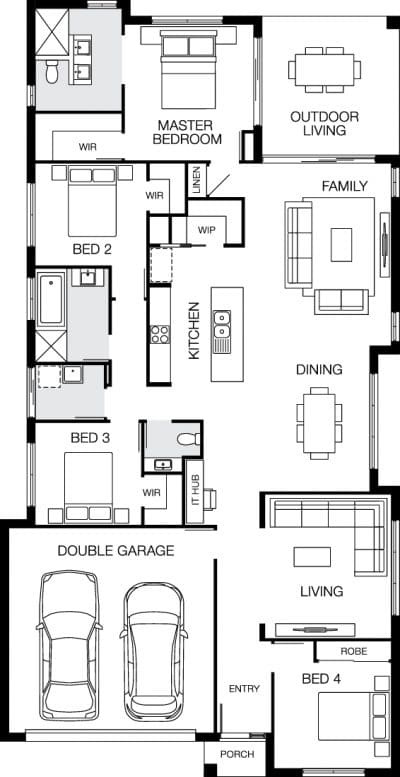 Noosaville 24 Lhg Floorplan