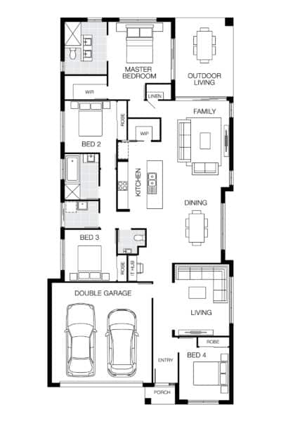 Noosaville 24 Mkii Lhg Floorplan