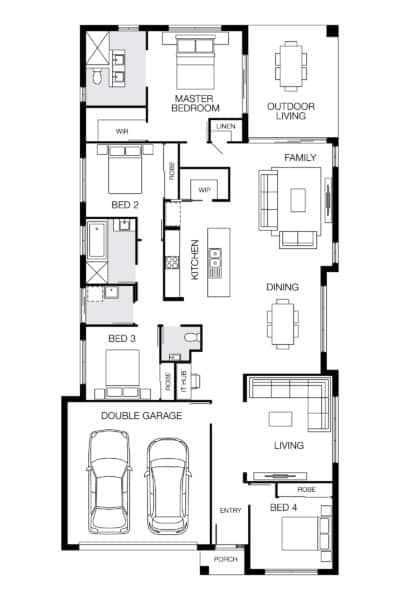Noosaville 25 Lhg Floorplan