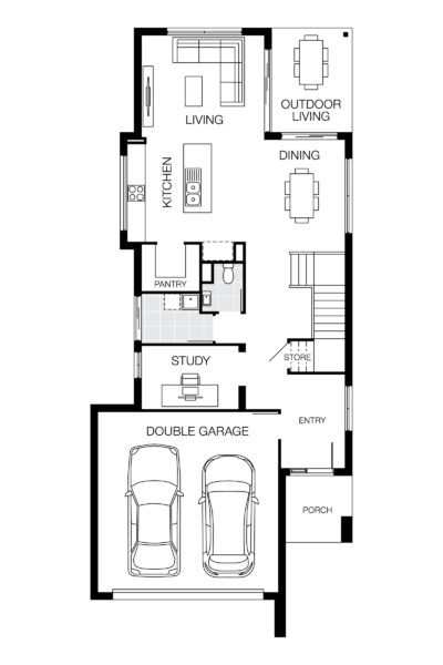 Rochester 25 Lhg (lower) Floorplan