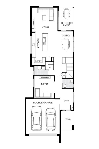 Rochester 31 Lhg (lower) Floorplan