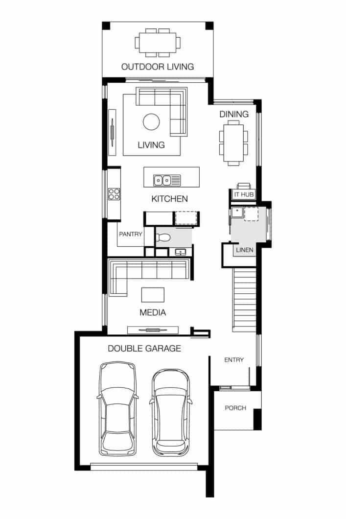 Sacramento 27 Lhg (lower) Floorplan