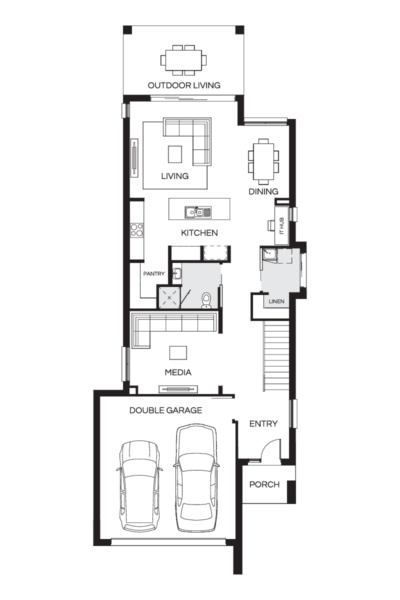 Sacramento 280n Lhg (lower) Floorplan