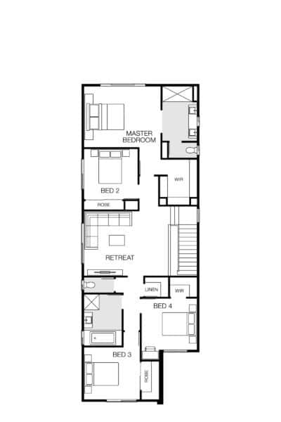 Sacramento 29 Lhg (upper) Floorplan