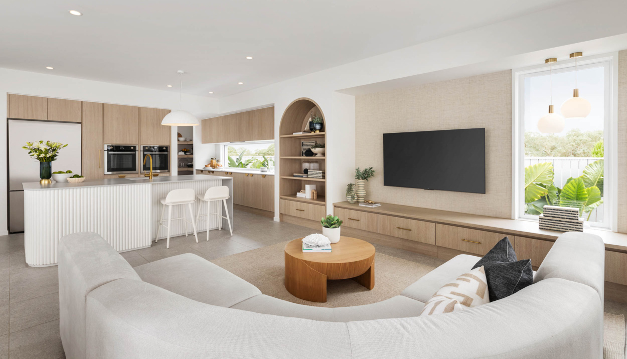 Sacramento 318q (springfield Rise) Living Kitchen