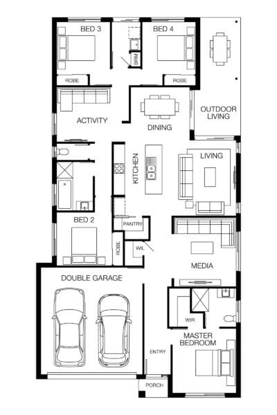 San Marino 22 Sz Lhg Floorplan