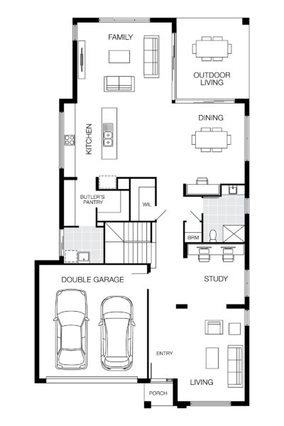 Seattle 36 Mkii Lhg (lower) Floorplan