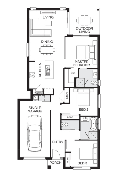 Sierra 135q Lhg Floorplan