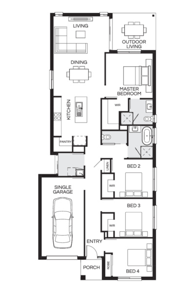 Sierra 163q Lhg Floorplan