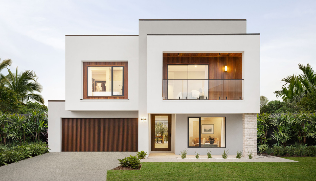 Web 2000x1089px Bentley (north Harbour Dv4) Modern Balcony Facade