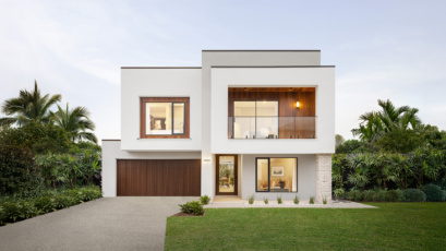 Web 2000x1089px Bentley (north Harbour Dv4) Modern Balcony Facade 2