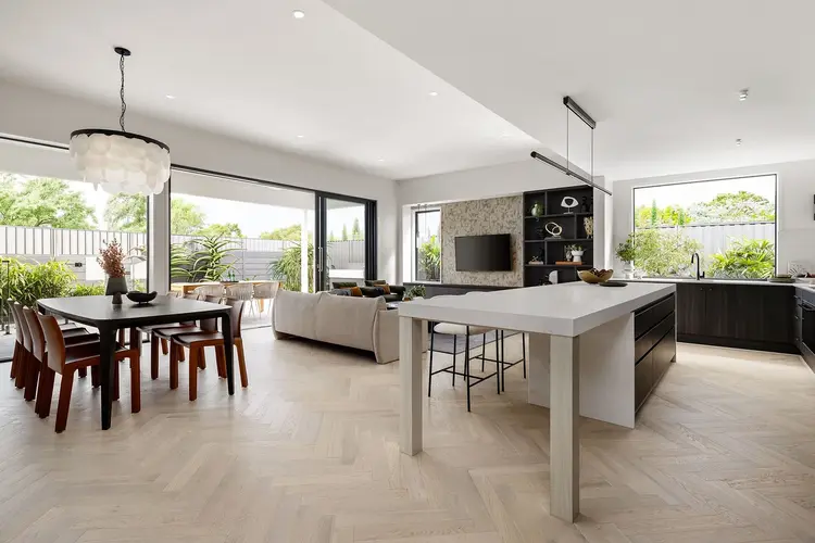Single Storey Home Design Living